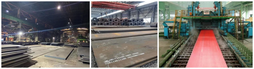 Hot Rolled Plate Ms Mild Steel Plate Carbon Steel Plate Medium and Heavy Plate Q235B St37-2 S235jr S235j0 Ss400 Steel Plate